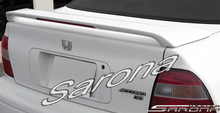 Custom Honda Accord Trunk Wing  Sedan (1994 - 1995) - $165.00 (Manufacturer Sarona, Part #HD-062-TW)